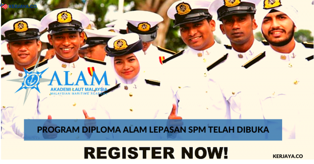 Program Diploma ALAM Lepasan SPM Telah Dibuka, Mohon Dan Sertai Sekarang
