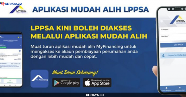 Semak Status Permohonan & Baki Pembiayaan LPPSA Melalui Aplikasi Mudah Alih