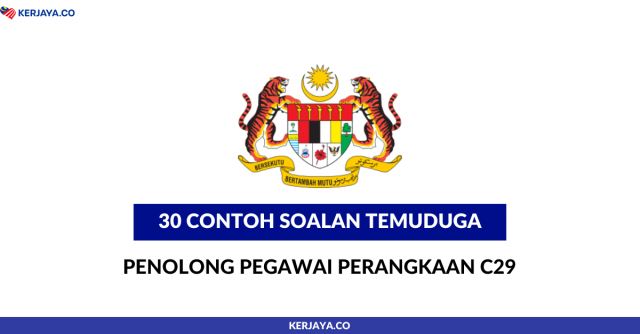 30 Soalan Temuduga Penolong Pegawai Perangkaan C29. Baca, Hafal & Jawab