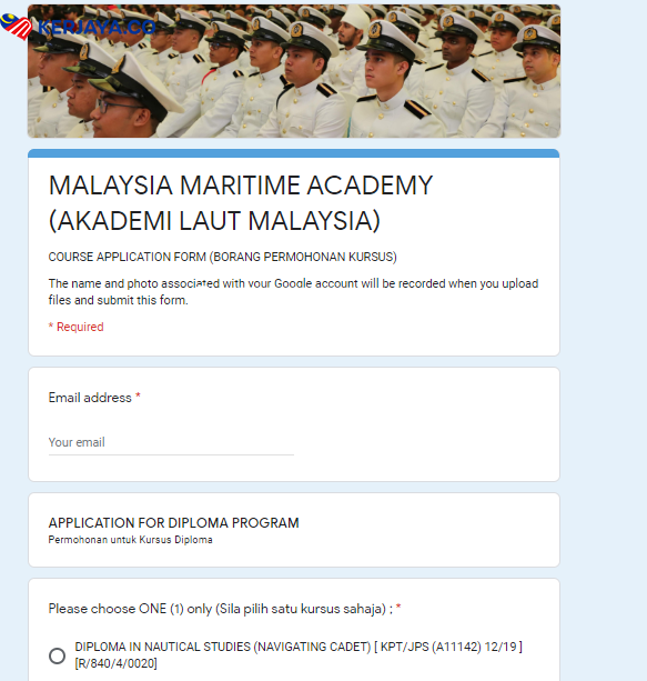 Program Diploma ALAM Lepasan SPM Telah Dibuka, Mohon Dan Sertai Sekarang 