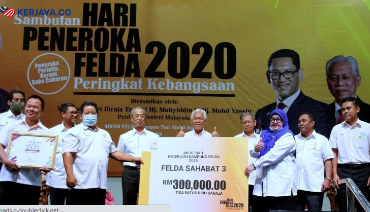 Kata PM,Syarat Pinjaman Perumahan Kedua FELDA Dilonggarkan Agrobank