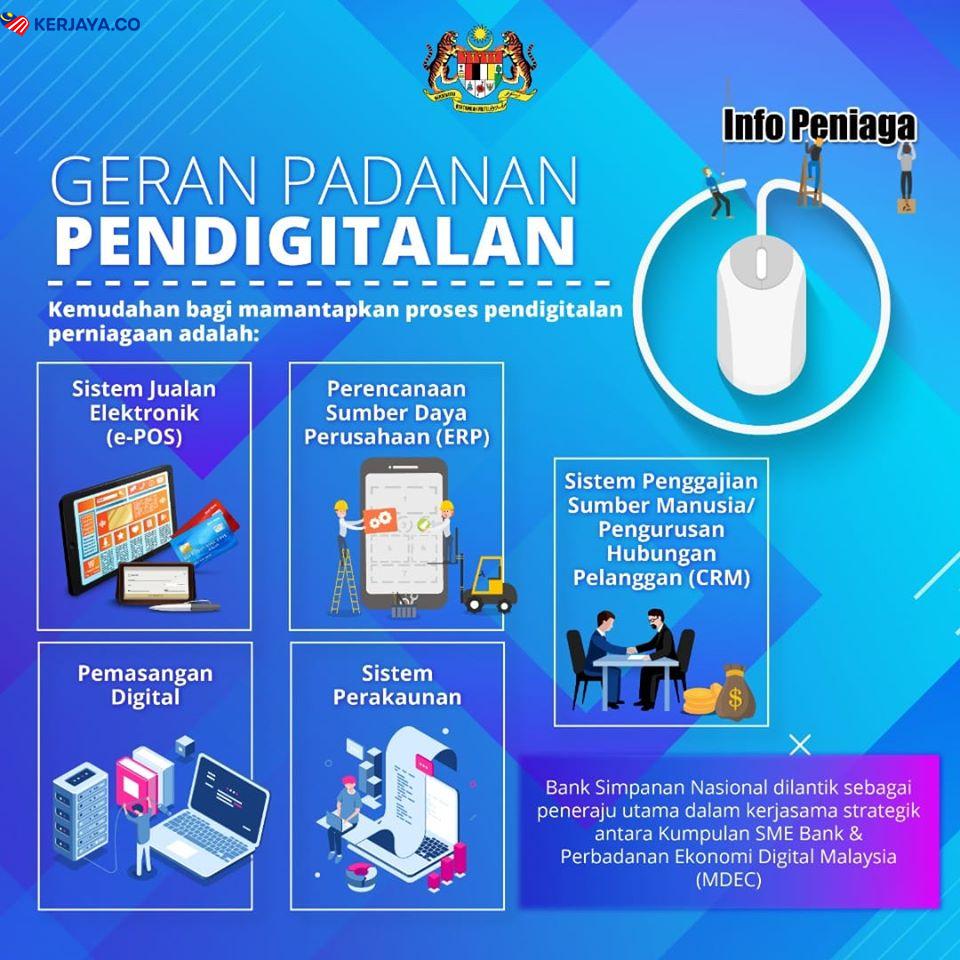 BSN Beri RM5,000 Untuk Geran Padanan Pendigitalan PKS, Dapatkan Borang Permohonan Disini