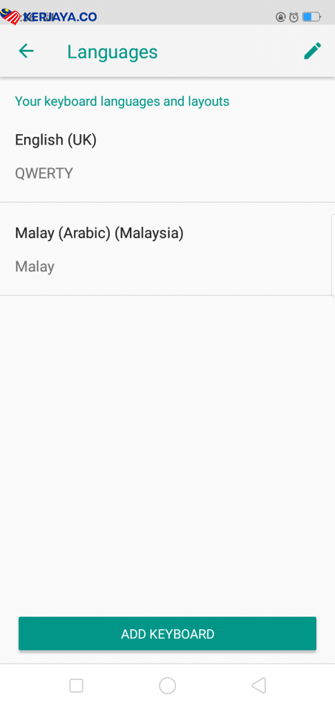 Taip Huruf Jawi Di Handphone Tanpa Apps. Setting 2 Minit & Terus Guna