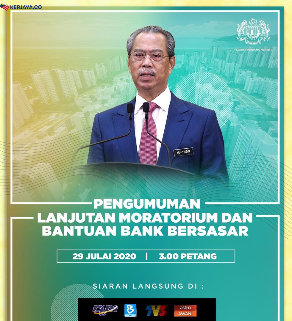 Pengumuman Lanjutan Moratorium, Bantuan Bank Bersasar (PM)