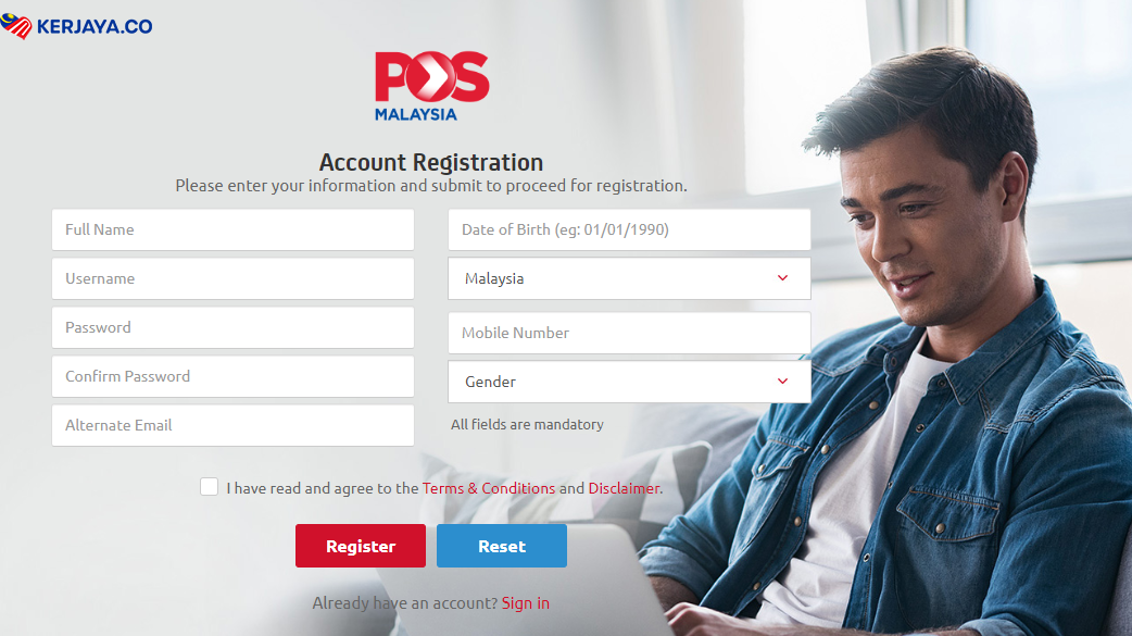 Mudahkan Bisnes Online Anda Dengan Pos Laju SendParcel. Daftar Sekarang