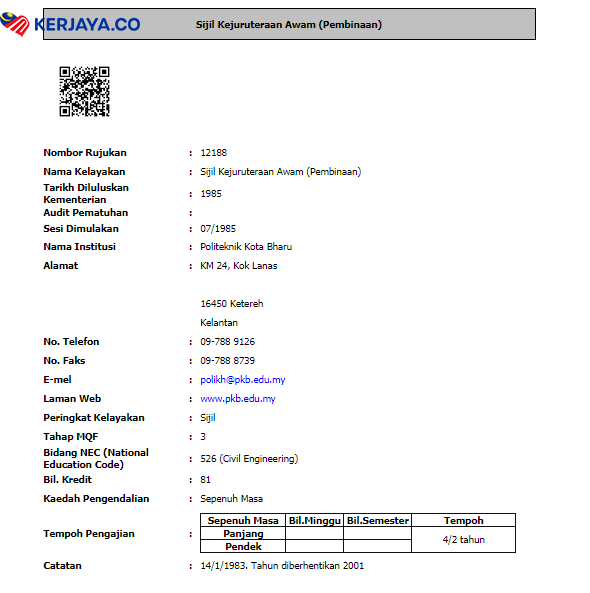 Adakah Sijil / Diploma / Ijazah Anda Diiktiraf MQR? Semak Kelayakan Anda Disini