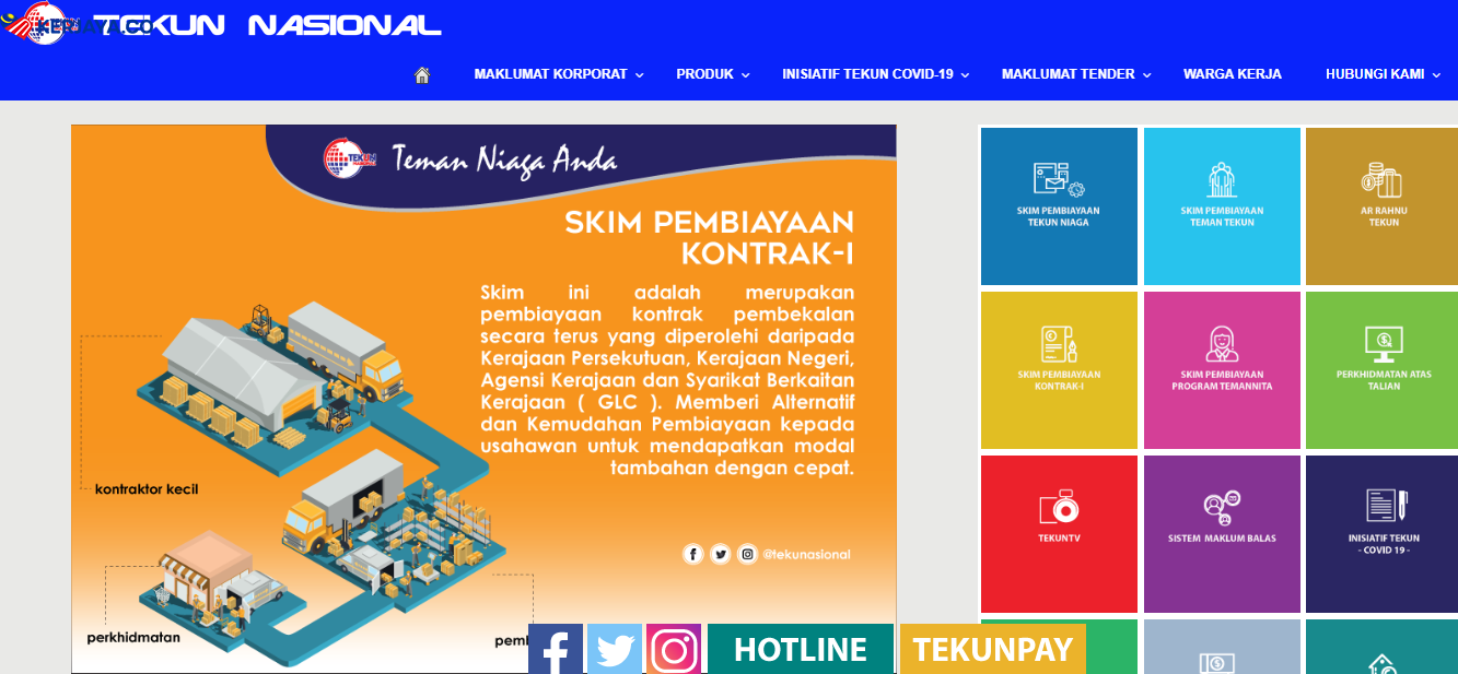 Skim Pemulihan Perniagaan TBRS TEKUN Telah Dibuka. Mohon Sekarang