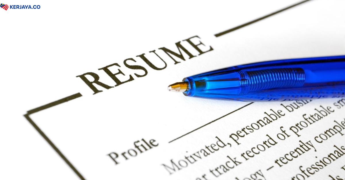 4 Perkara Yang Wajib Ada Dalam Resume Internship Anda. Jangan Lupa Update Resume Sekarang