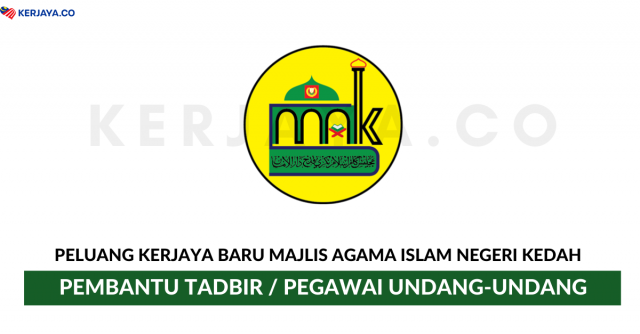Majlis Agama Islam Negeri Kedah ~ Pembantu Tadbir & Pegawai Undang-Undang