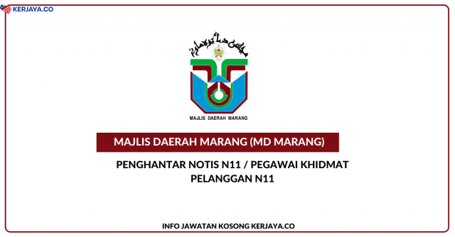 Majlis Daerah Marang ~ Penghantar Notis & Pegawai Khidmat Pelanggan