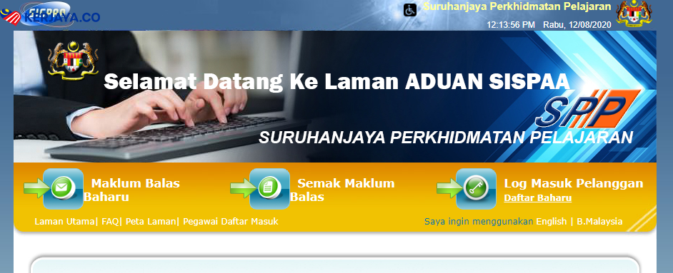 Cara Atasi Masalah Nama atau Email Tidak Sama Dengan Permohonan Sebelum Ini di Portal MySPP