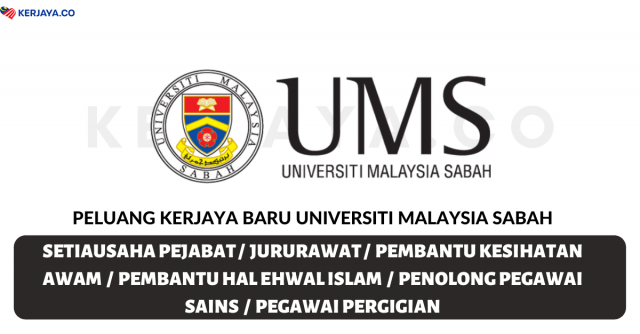 Universiti Malaysia Sabah ~ Kekosongan Jawatan Pentadbiran & Akademik