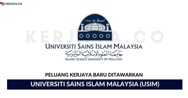 Universiti Sains Islam Malaysia (USIM) ~ Penolong Pegawai Perubatan, Pembantu Keselamatan & Pembantu Perawatan Kesihatan