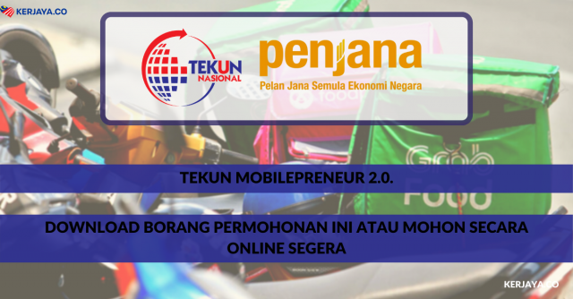 [Update] Pembiayaan Sehingga RM10,000 Dengan Tekun Mobilepreneur 2.0. Download Borang Permohonan Ini Atau Mohon Secara Online Segera