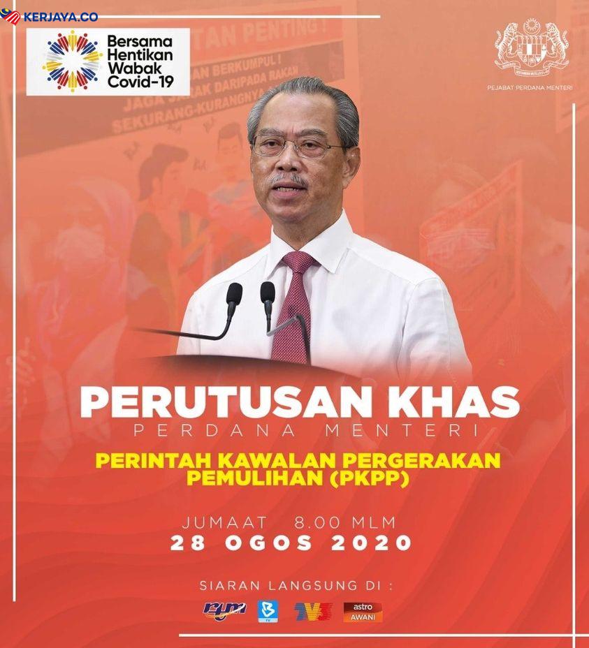 Adakah PKPP Akan Diteruskan Lagi Atau Dihentikan Sepenuhnya? Jangan Lupa Mendengar Amanat PM Kita Jam 8 Malam Ini
