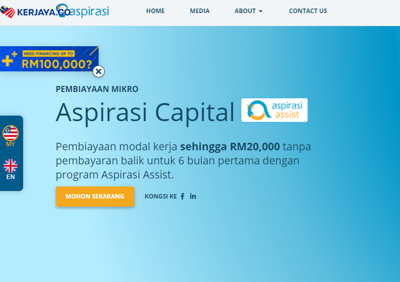 RM20,000 Pembiayaan Aspirasi Assist Axiata Group. Mohon Segera Disini