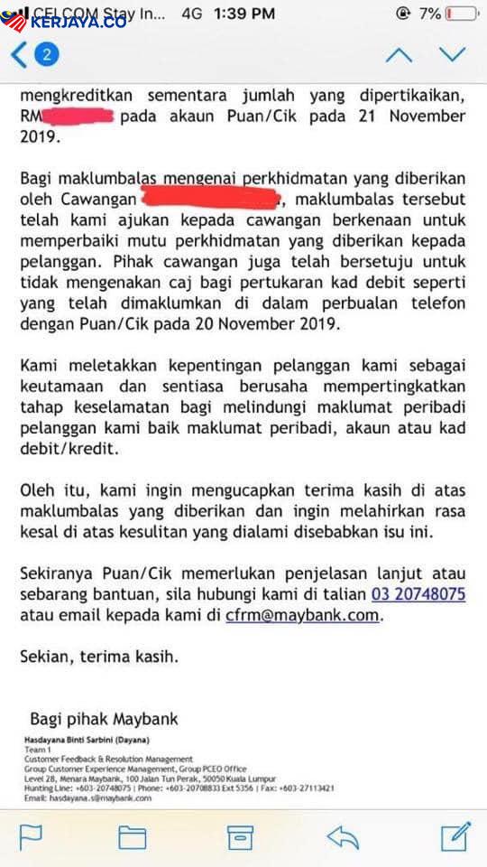 Duit Hilang Dari Akaun Maybank? Ini Tips Claim Balik Duit Dari Maybank