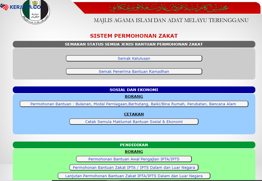 Bantuan Zakat IPT Dalam Dan Luar Negara MAIDAM. Buat Permohonan Sekarang
