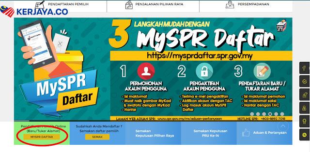 Dah Mendaftar Sebagai Pengundi Ke?Daftar Sekarang Dengan MySPR Daftar. Tak Banyak, 3 Langkah Pendaftaran Je
