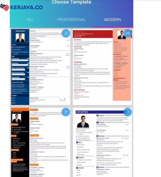 Mudah, Cepat Dan Berbaloi. Guna Handphone Je Buat Resume. Ini Caranya