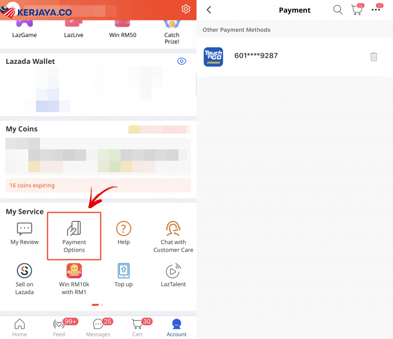 Buat Pembelian Di Lazada Dan Bayar Dengan Touch n' Go eWallet