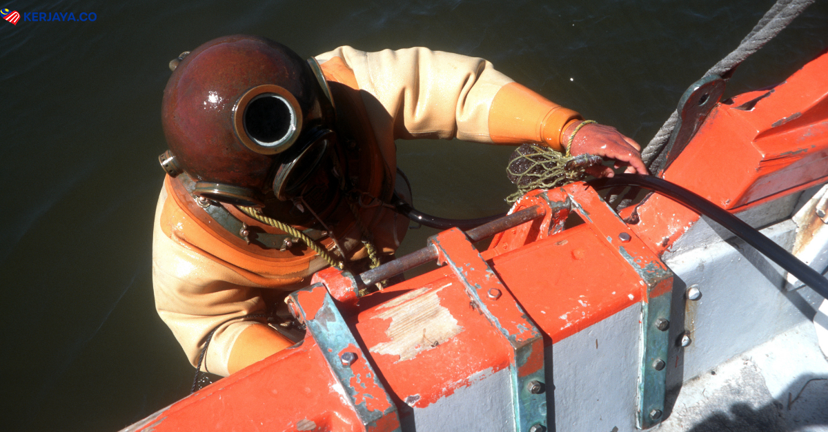 Jom Jana Pendapatan Yang Lumayan Sebagai Commercial Diver