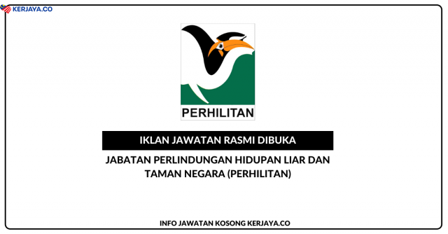 Jabatan Perlindungan Hidupan Liar Dan Taman Negara (PERHILITAN) Semenanjung Malaysia ~ Kekosongan Jawatan Personal MySTEP Renjer Komuniti Majlis Pengurusan Taman Negeri Terengganu (MPTN)