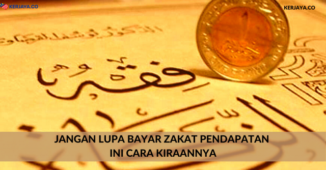 Jangan Lupa Bayar Zakat Pendapatan. Ini Cara Kiraannya