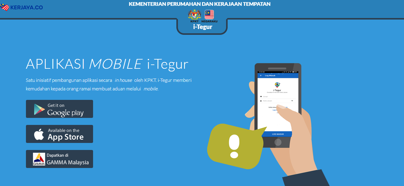 Tandas Awam Dan Lampu Jalan Rosak? Lapor Kepada PBT Guna Aplikasi i-Tegur