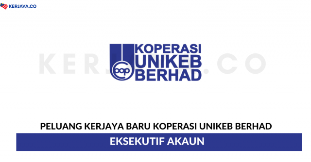 Koperasi Unikeb Berhad ~ Eksekutif Akaun