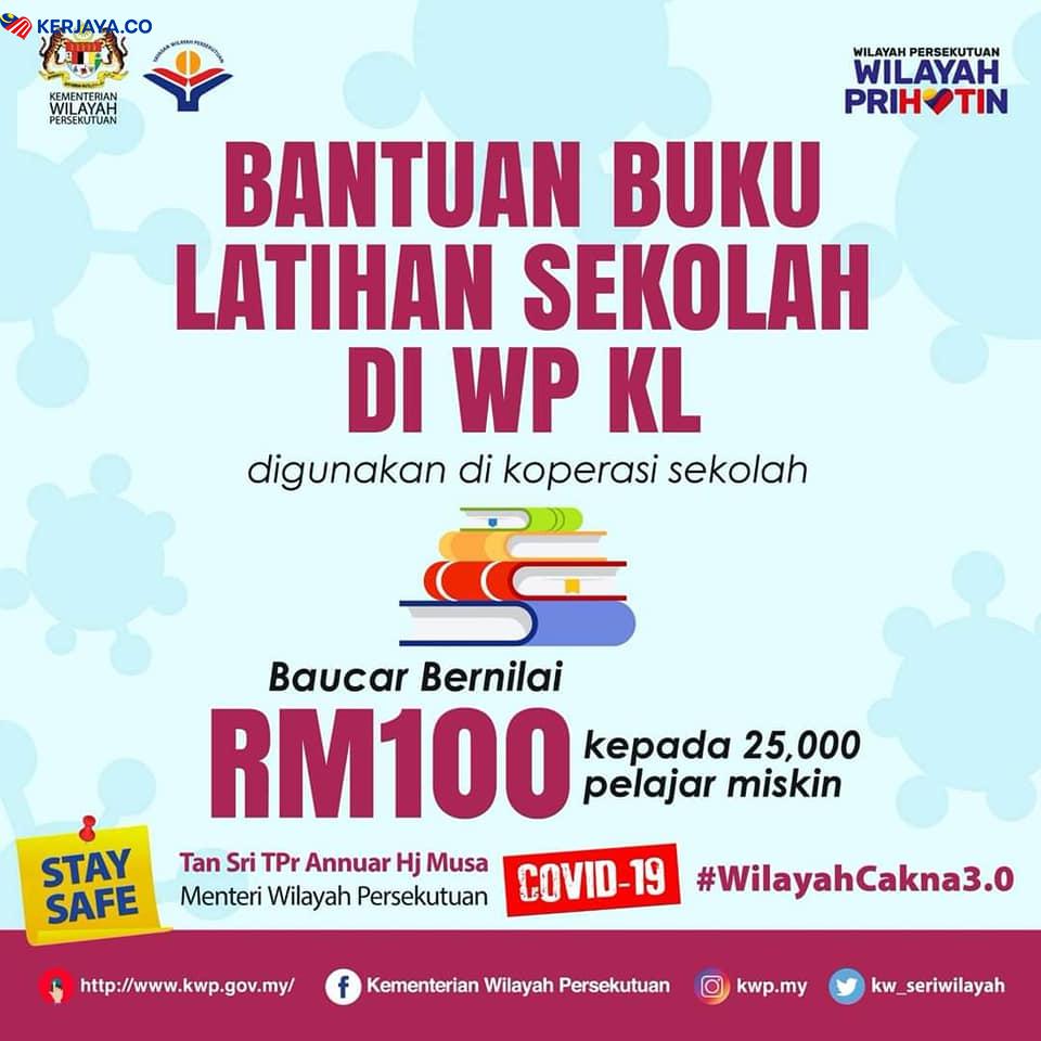 Inilah Senarai Bantuan Inisiatif Wilayah Cakna. RM3,000 Kepada Peniaga, Pelajar Dan Orang Awam
