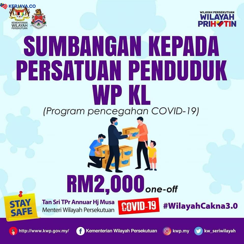 Inilah Senarai Bantuan Inisiatif Wilayah Cakna. RM3,000 Kepada Peniaga, Pelajar Dan Orang Awam
