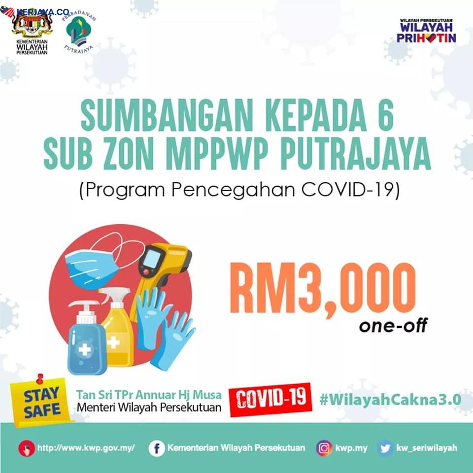 Inilah Senarai Bantuan Inisiatif Wilayah Cakna. RM3,000 Kepada Peniaga, Pelajar Dan Orang Awam