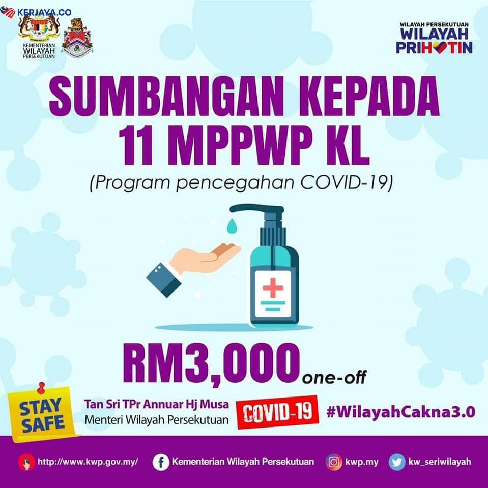 Inilah Senarai Bantuan Inisiatif Wilayah Cakna. RM3,000 Kepada Peniaga, Pelajar Dan Orang Awam