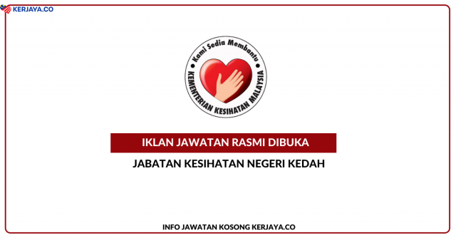 Kelayakan SPM & Setaraf Jom Mohon Jawatan Di Jabatan Kesihatan Negeri Kedah ~ Personel MySTEP, Penempatan PKD Kota Setar