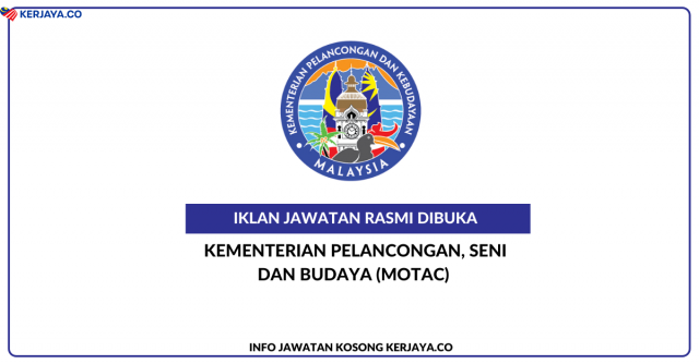 Pejabat MOTAC Perlis ~ Jawatan Kosong Personel MySTEP (P/O) Gred N1