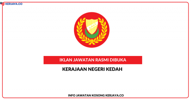 Kerajaan Negeri Kedah ~ Jawatan Kosong Pegawai Penyelidik Gred Q41