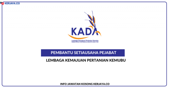 Lembaga Kemajuan Pertanian Kemubu ~ Pembantu Setiausaha Pejabat