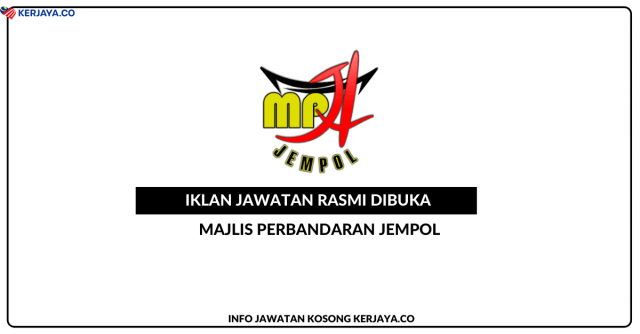 Majlis Perbandaran Jempol ~ Jawatan Kosong Pembantu Tadbir N1, Pembantu Khidmat Am H1, Penolong Pegawai Tadbir N5, Penolong Jurutera JA5 & Penolong Pegawai Persekitaran U5