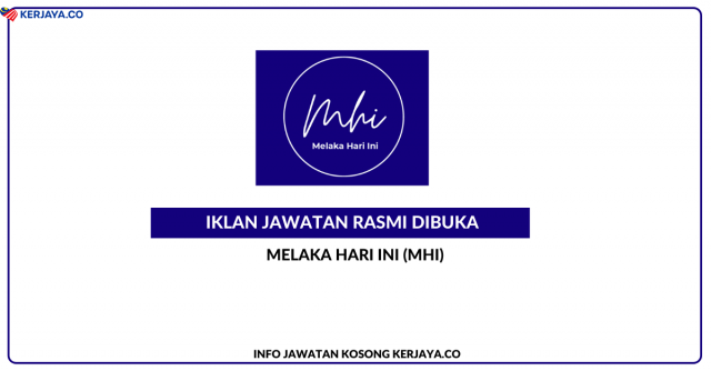 Melaka Hari Ini (MHI) ~ Eksekutif Pengiklanan Dan Pemasaran