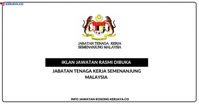 Jabatan Tenaga Kerja Semenanjung Malaysia ~ Kekosongan Jawatan Personel MySTEP