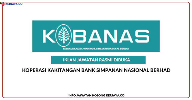 Koperasi Kakitangan Bank Simpanan Nasional Berhad ~ Jawatan Kosong Eksekutif/Penyelia/Penaksir Ar-Rahnu