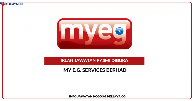 My E.G. Services ~ Pelbagai Kekosongan Jawatan