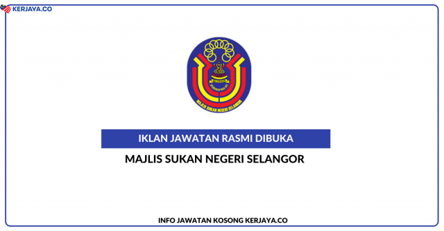 Majlis Sukan Negeri Selangor (MSN Selangor) ~ Pembantu Tadbir 19, Setiausaha Pejabat 29, Eksekutif Pentadbiran & Kewangan 41, Eksekutif Teknologi Maklumat & Korporat 41, Jurutera J41, Eksekutif Teknikal Sukan 41, Penolong Eksekutif Kewangan 29, Penolong Eksekutif Pentadbiran 29, Penolong Eksekutif Teknologi Maklumat 29, Penolong Eksekutif Komunikasi Korporat 29, Penolong Jurutera 29, Penyelaras Sukan 29 & Pemandu Kenderaan 11