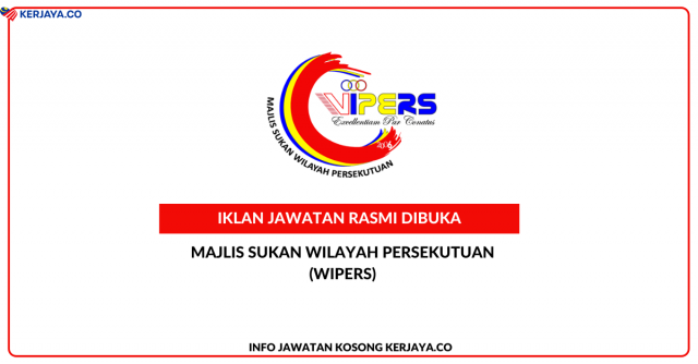 Majlis Sukan Wilayah Persekutuan (WIPERS) ~ Jawatan Kosong Personel MySTEP