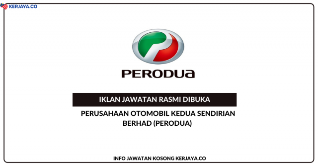 Perusahaan Otomobil Kedua Sendirian Berhad (Perodua)