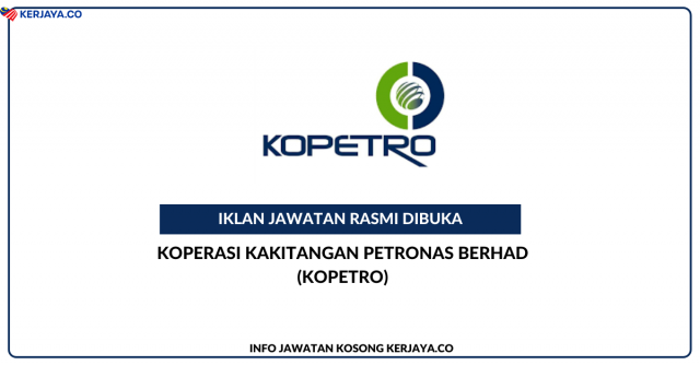 Koperasi Kakitangan PETRONAS Berhad (KOPETRO) ~ Jawatan Kosong Kerani Invois