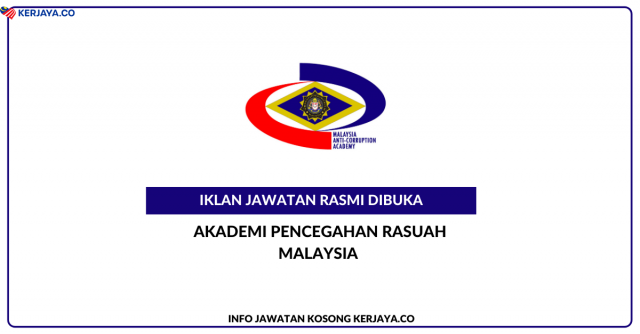 Akademi Pencegahan Rasuah Malaysia ~ Jawatan Kosong Personel MySTEP