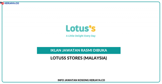 Lotuss Stores ~ Kekosongan Jawatan Admin Executive