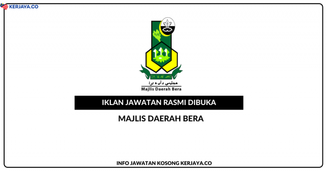Majlis Daerah Bera ~ Pelbagai Jawatan